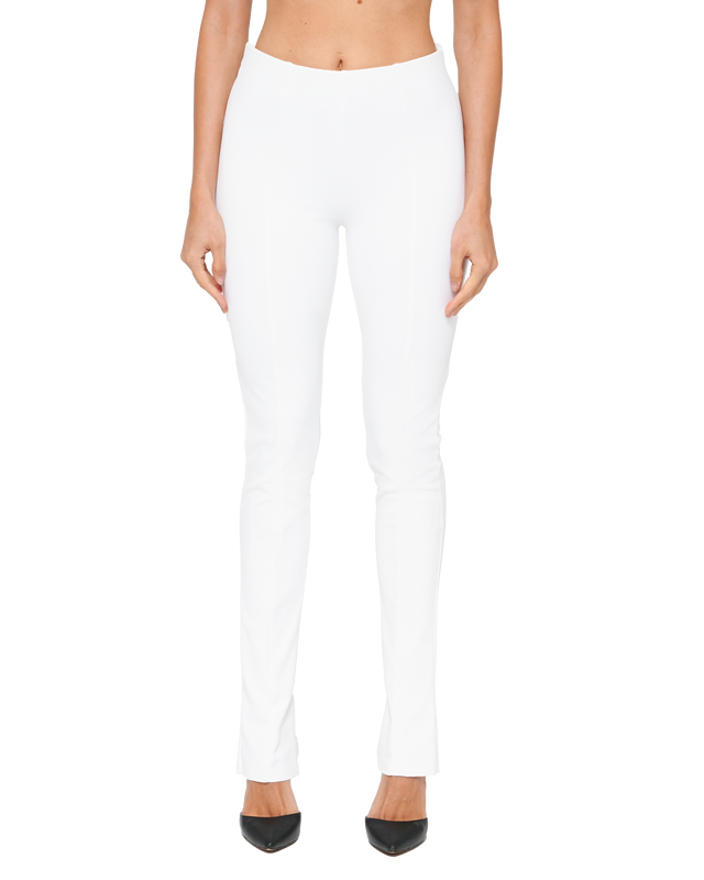 Precision Slit Pants - Ivory Whisper