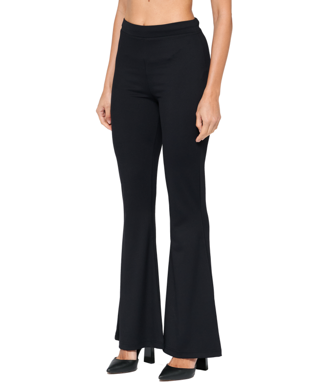 Eclipse Flare Pants - Midnight Noir