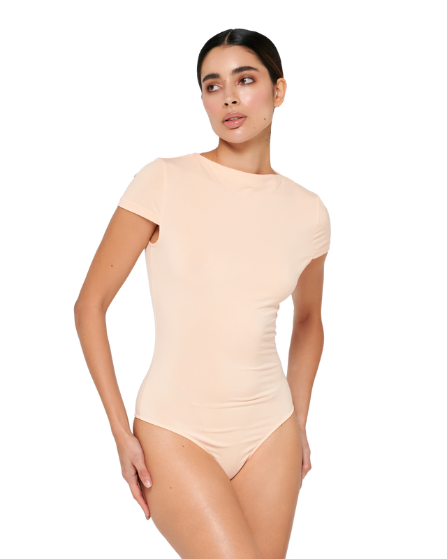 Ethereal Bodysuit - Nude Sand