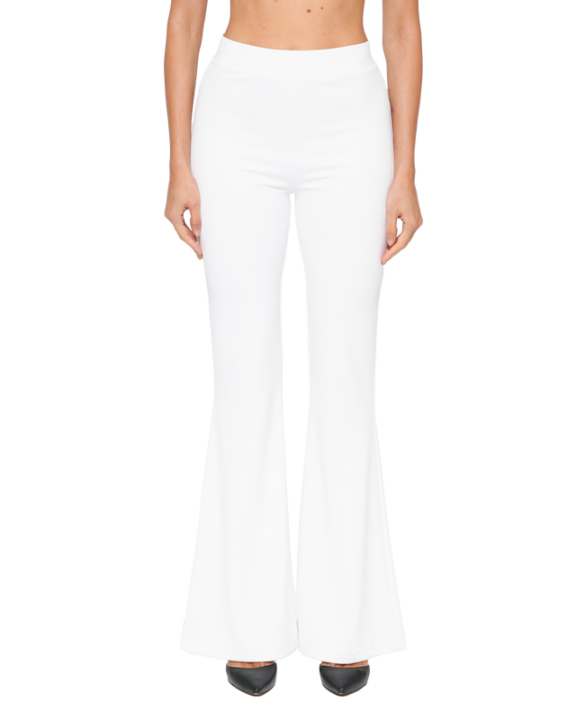 Eclipse Flare Pants - Ivory Whisper