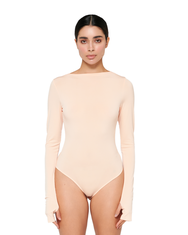 Maven Bodysuit - Nude Sand