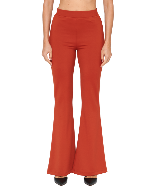 Eclipse Flare Pants - Crimson Flame