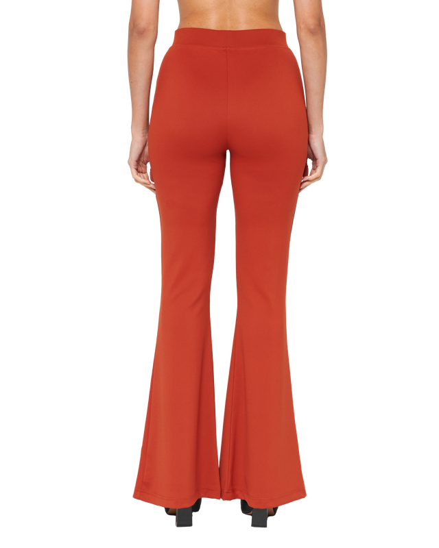 Eclipse Flare Pants - Crimson Flame